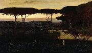 George Inness Pines and Olives at Albano USA oil painting artist